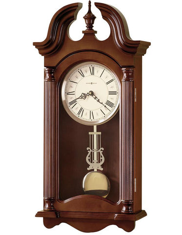 Howard Miller Everett Chiming Pendulum Wall Clock - Nighttime Chime Shut-Off - 625-253_6377bfbc-0d24-44fa-a671-07a157ee433d