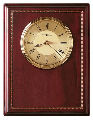 Howard Miller Honor Time II Clock Plaque - Brass Dial - Marquetry - 625-256