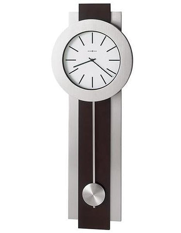 Howard Miller Bergen Pendulum Wall Clock - Merlot Cherry Finish - Nickel Accents - 625-279_781b9f25-d4ca-4e02-b9b5-67b04861b980