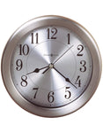 Howard Miller Pisces Wall Clock - Silver-Tone Dial - Nickel Finish - Wall Mount - 625-313