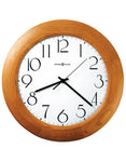 Howard Miller Santa Fe Wall Clock - White Dial - Champagne Oak Frame - 625-355