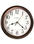 Howard Miller Virgo Round Wall Clock - Bronze Finish - Cream Dial - Wall Mount - 625-381