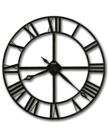 Howard Miller Lacy II Wall Clock - Roman Numerals - Charcoal Grey - 625-423