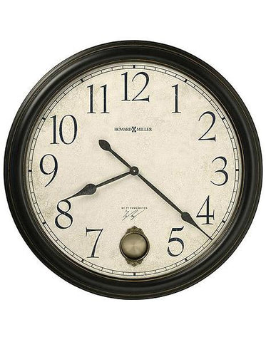 Howard Miller Glenwood Falls Pendulum Wall Clock - 36 Inch Diameter - Aged Dial - 625-444_2300e0c4-95e9-45ea-a667-d9418317f5be