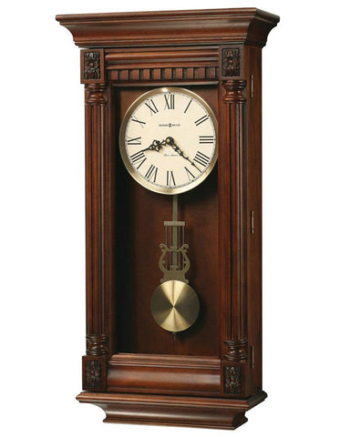 Howard Miller Lewisburg Chiming Pendulum Wall Clock - Tuscany Cherry Finish - 625-474_9b8b5ae7-cc29-406d-b076-f9e273478396