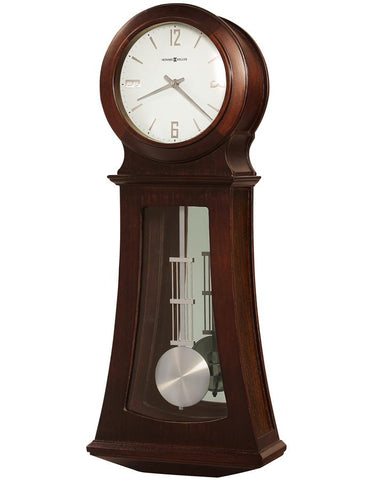 Howard Miller Gerhard Pendulum Wall Clock - Chocolate Finish - Triple Chime - 625-502