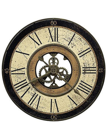 Howard Miller Brass Works Wall Clock - 32 Inch Diameter - Brass-Finished Gears - 625-542_7aec2021-72ba-4ef1-a4d9-674ae9c62b84