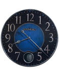 Howard Miller Harmon II Oversized Pendulum Wall Clock - Blue & Black Dial - 625-568