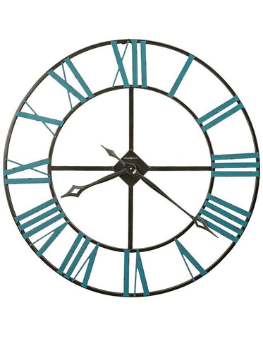 Howard Miller St. Clair Oversized Wall Clock - Open Dial - Wrought Iron Frame - 625-574