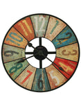 Howard Miller Grange Hall Oversized Wall Clock - Multi-Colored Aged Dial - 625-575
