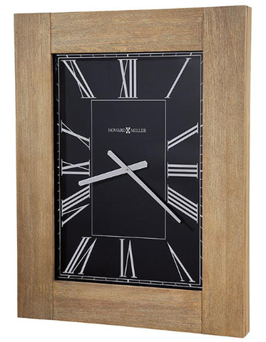 Howard Miller Penrod Oversized Wall Clock - Weathered Finish - 34 x 26 inches - 625-581_28fad4c5-4e0b-47e3-bf03-20638f602c02