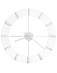 Howard Miller Pearl Oversized Wall Clock - White - Open Dial - 625-596