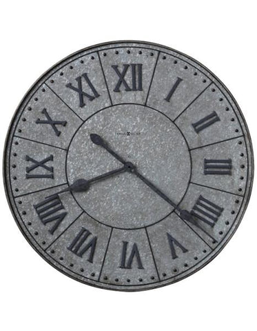 Howard Miller Oversized Manzine Round Wall Clock - Charcoal Grey - Aged - 625-624_f16dd41b-9a1a-4f74-b5cb-ca9e2ec4b762