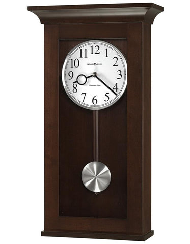 Howard Miller Braxton Pendulum Wall Clock - Black Coffee Finish - Chiming - 625-628_7fd7d89d-689d-469e-96cc-a1a4ae4207c3