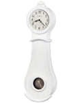 Howard Miller Anniversary Edition Angelina Pendulum Wall Clock - White - Chiming - 625-636_fe53a8ce-33c8-44f3-b7d1-7e881abaf372