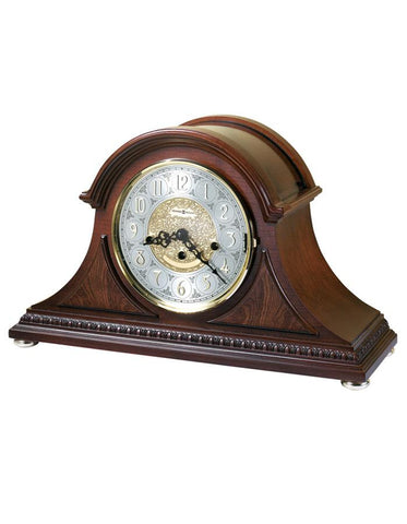 Howard Miller Barrett Tambour Chiming Key Wind Mantel Clock - Windsor Cherry - 630-200_657903ac-cb54-4211-93d9-4e78f9321daa