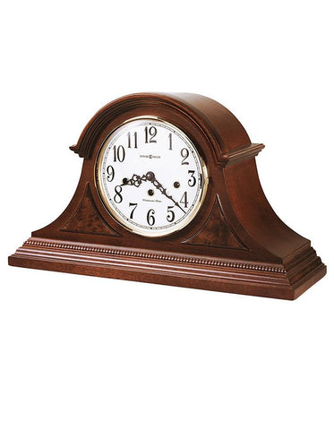 Howard Miller Carson Tambour Style Key Wind Mantel Clock - Windsor Cherry - 630-216_24f0a85c-c550-422d-b752-856c02e75e10