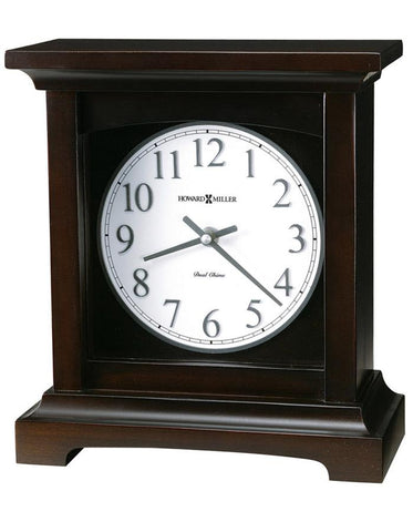 Howard Miller Urban Mantel II Chiming Mantel Clock - Black Coffee - Made in U.S. - 630-246_6c5c349c-ce9a-49f0-87ad-fc6162e34939