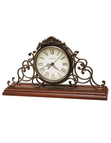 Howard Miller Adelaide Chiming Mantel Clock - Wrought Iron Fram - Windsor Cherry - 635-130_bbf4b806-55ed-47e1-baf8-59384937fdc8