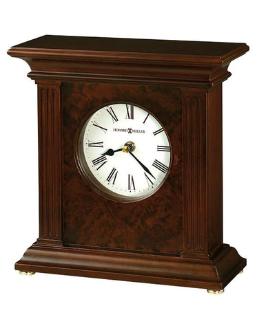 Howard Miller Andover Mantel Clock - Cherry Bordeaux Finish - White Dial - 635-171_e9324b83-3d7c-43df-8e20-cda916f40e88