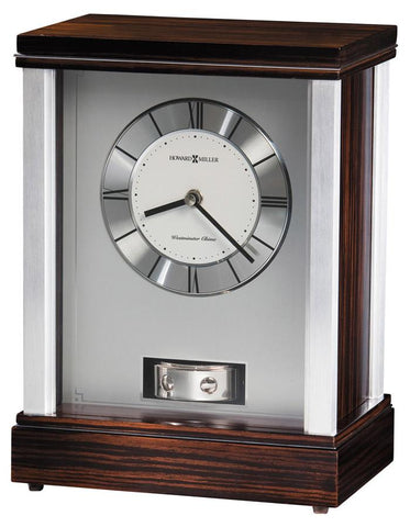 Howard Miller Gardner Chiming Mantel Clock - Revolving Pendulum - Ebony Finish - 635-172_1b8cd284-57ba-4639-81cd-c2eebc1f801d