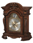 Howard Miller Beatrice Ornate Chiming Mantel Clock - Distressed Rustic Cherry - 635-188_85a97dc8-cad9-4674-8264-4ff870954584