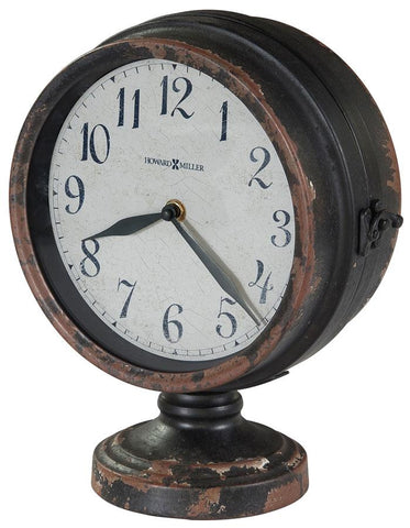 Howard Miller Cramden Mantel Clock - Two-Sided - Aged Black Metal Frame - 635-195_756055c1-46d1-47a4-af4e-b1920791c00d