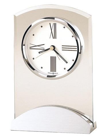 Howard Miller Tribeca Beveled Glass Table Alarm Clock - Silver Accents - 645-397_000bb5ee-5621-498f-9733-10a5591bf97b