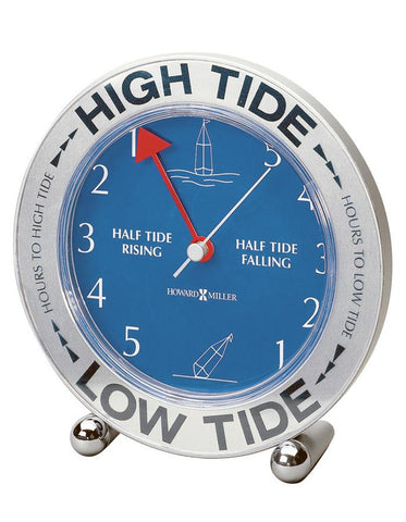 Howard Miller Tide Mate III - Tide Clock - Blue Dial - Silver Accents - 645-527_548fe0f3-2db8-4a0d-83b6-932fed5f89f3