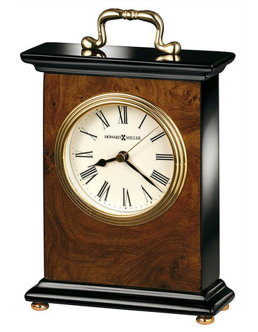 Howard Miller Berkley Bracket Style Table Clock - Wood Burl Walnut Finish - 645-577_9a85166d-c1f8-4da1-9521-4b176dc3aee5