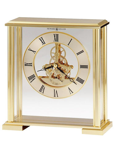 Howard Miller Fairview Brass Finished Skeleton Table Clock - Sub Second Dial - 645-622_d40048b8-35d5-4790-b9c8-75c0adbb521b