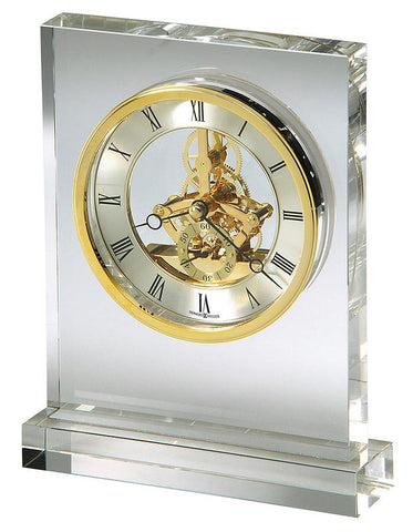 Howard Miller Prestige Skeleton Crystal Table Clock - Brass & Silver Tone - 645-682_3061712d-4b78-4bdb-96f8-f5b58ddc3f01