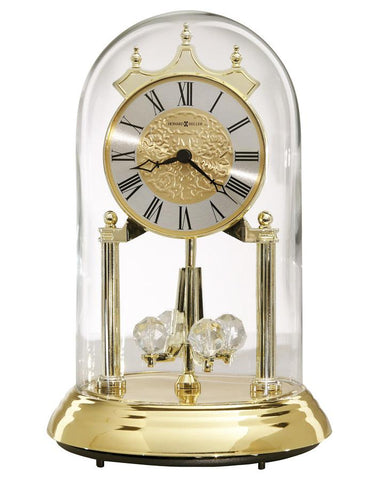 Howard Miller Christina Anniversary Clock - Brass Tone - Rotating Pendulum - 645-690_e8a74720-760c-46a7-8979-8cbdac5f1b84