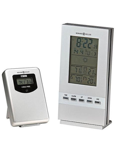 Howard Miller Weather Sentinel Alarm Clock - Outdoor Temperature and Humidity - 645-697_66b7f2f0-fa90-4298-9c3f-4d854bf74bec