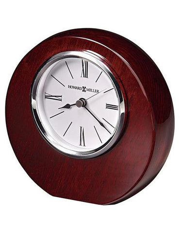 Howard Miller Adonis Tabletop Clock - Rosewood Hall Finish and White Dial - 645-708_8d1c4a2f-6e1a-49b4-804b-0894d90c23c2