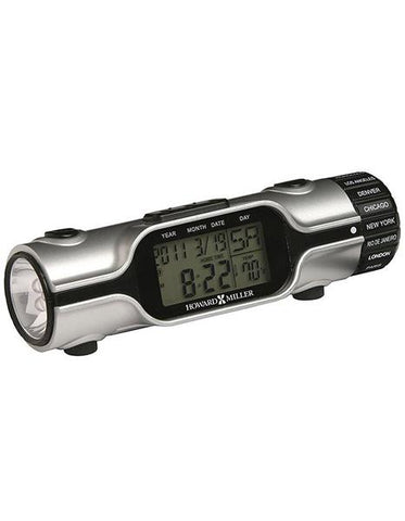 Howard Miller Illuminated World Time Flashlight Clock - Adjusts for DST - 645-723_bd1f83f7-6de8-4498-8898-2e3d4e52c7c6