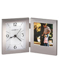 Howard Miller Envision Picture Frame Clock - White Dial - 3.5 x 5 Inch Photo - 645-751_f5222da6-f47e-450b-8f9e-b406c592b46f