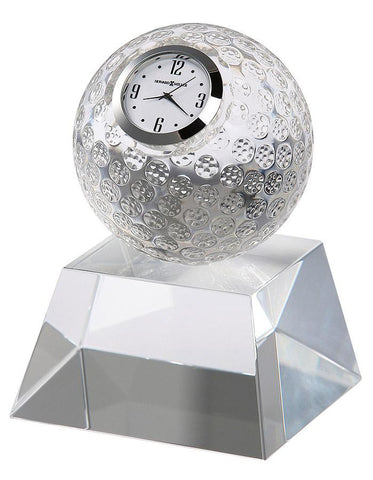 Howard Miller Fairway Crystal Golf Ball Clock - Silver Accents - Crystal Base - 645-764_226e8dcc-466c-4a48-a9ce-a97b1703e196