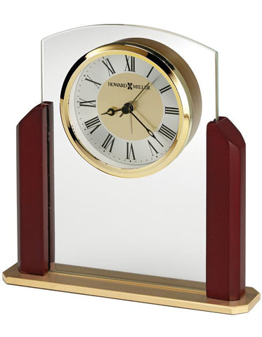 Howard Miller Winfield Tabletop Alarm Clock - Gold-Tone - Arched Glass - 645-790_99116b83-6e54-456b-bd46-141c8dd34a53