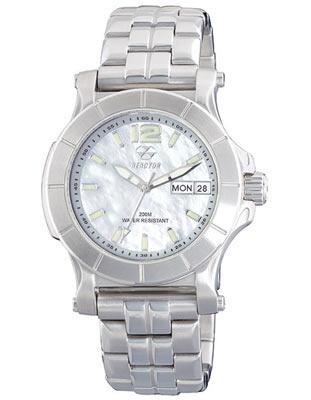 Reactor Ladies Quark Mid - White Mother-of-Pearl - Stainless - Day Date Window - 66002_a890418f-261e-4bd1-9291-5ce29dcd7520