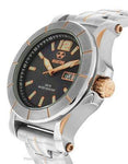 Reactor Ladies Quark Mid - Smoke MOP Dial - Stainless w/ Rose Gold-Tone Accents - 66101A_4bcaec37-5bea-427d-ab3d-66763be0c0d4