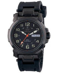 Reactor Mens Atom - Black Dial - Black Rubber Strap - Day Date - Superluminova - 68801