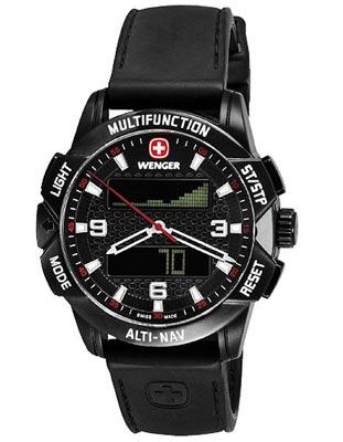 Wenger watch 2025 with analog compass