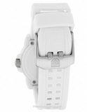 Luminox All-White 38mm Navy Seal Colormark - Silicone Strap - Always Visible - 7057.WOB