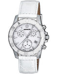 Wenger Ladies Sport Chronograph - White Case&#44; Bezel&#44; and Leather Strap - 70744_32694d39-392e-4afc-913b-d40ac49e8d2b