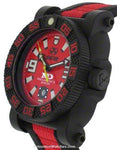 Reactor Mens Gryphon - Nitromid Polymer Case - Red Dial - Never Dark - 73811A_9006b4a9-ca56-45de-be55-5dee441fa0e2