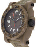 Reactor Gryphon Flat Dark Earth Mens Strap Watch - Nitromid Polymer Case - Date - 73821A_7851da5c-e56d-4685-9af7-395b77ef186d