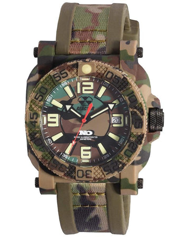 Reactor Mens Gryphon Watch - Jungle Camo - 200m - Strap - Date - 73824_12919e4d-d07b-46cc-97e0-44ef0df7ba96