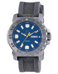 Reactor Mens Meltdown 2 Watch - Stainless Steel - Navy Dial - Day/Date - 200M - 76803