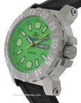 Reactor Mens Meltdown 2 - Acid Green Dial - Steel Case - Gryphon Rubber Strap - 76809A